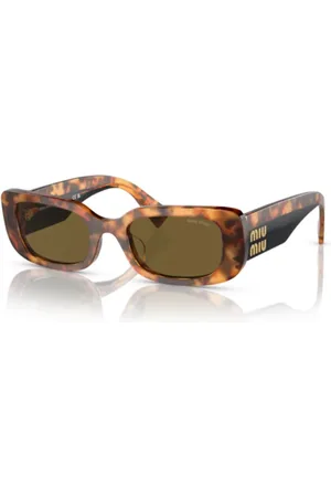 Miu Miu Dames, Accessoires, Bruin, Maat: 51 MM