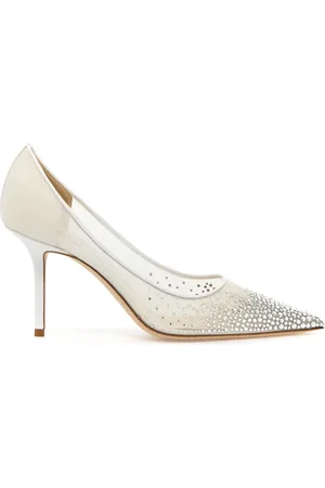 Jimmy Choo Dames, Schoenen, Wit, Maat: 36 1/2 EU