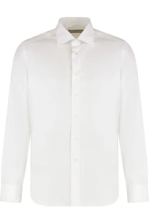 CANALI Heren, Overhemden, Wit, Maat: 3XL Katoen
