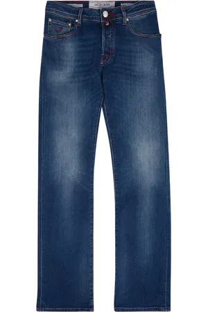 Jacob Cohen Heren, Jeans, Blauw, Maat: W40 Katoen