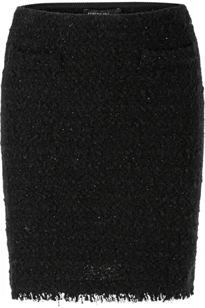 Marc Cain Dames, Rokken, Zwart, Maat: M Wol