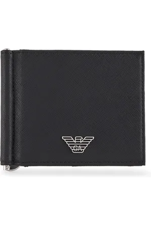 Emporio Armani Heren, Accessoires, Zwart, Maat: ONE Size Leer