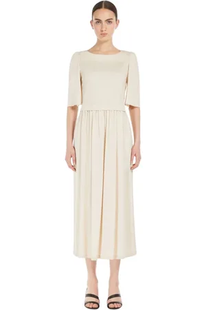 Max Mara Dames, Jurken, , Maat: L Katoen