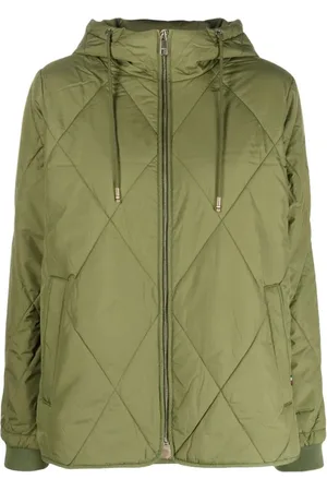 Tommy Hilfiger Dames, Jassen, Groen, Maat: M Poliester