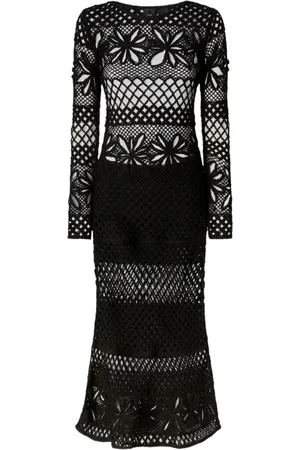 Pinko Dames, Jurken, Zwart, Maat: M