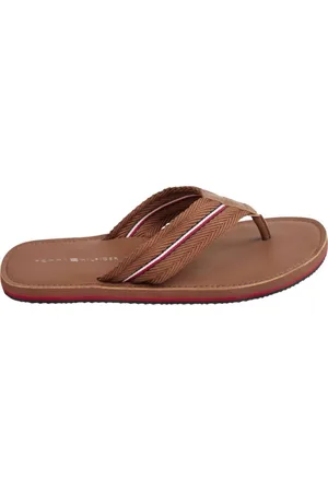 Tommy Hilfiger Heren, Schoenen, Bruin, Maat: 41 EU Poliester