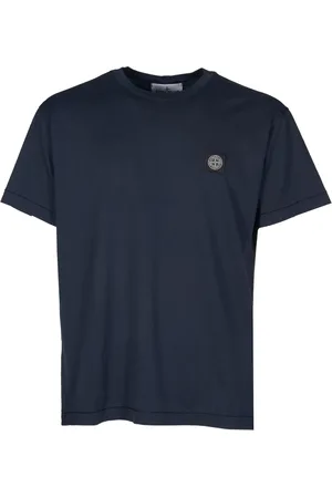 Stone Island Heren, Tops, Blauw, Maat: S Katoen