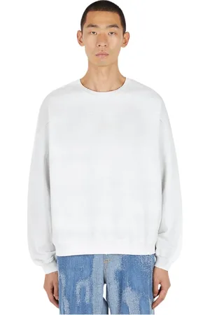 Guess Heren, Sweatshirts & Hoodies, Wit, Maat: XL Katoen