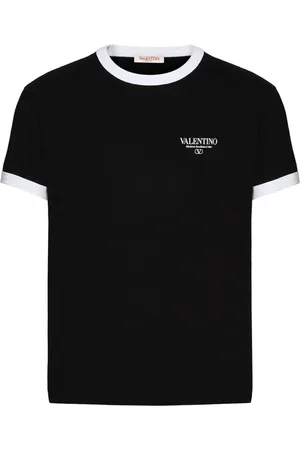VALENTINO GARAVANI Heren, Tops, Zwart, Maat: L Katoen