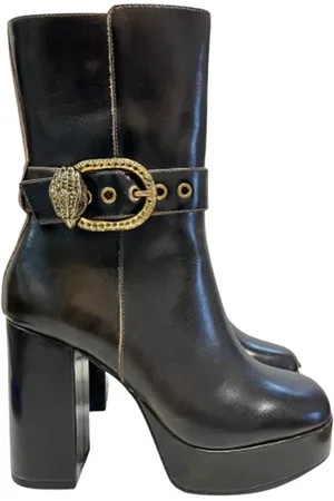 Kurt Geiger Dames, Schoenen, Bruin, Maat: 37 EU Leer