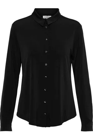 &Co Woman Dames, Blouses & Shirts, Zwart, Maat: M Poliester