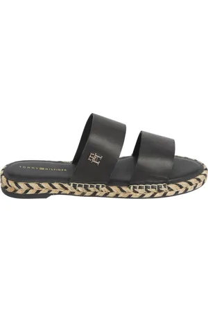 Tommy Hilfiger Dames, Schoenen, Zwart, Maat: 38 EU Leer