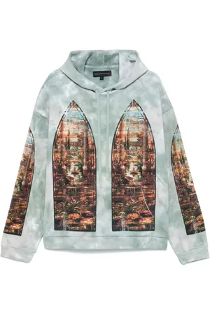 Who Decides War Heren, Sweatshirts & Hoodies, Groen, Maat: S
