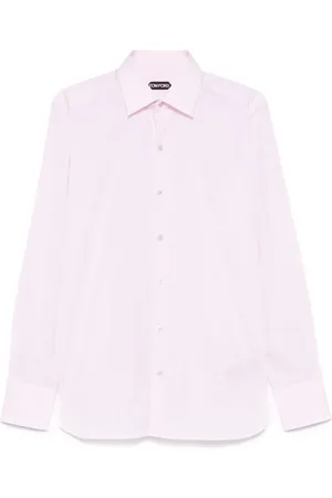 Tom Ford Heren, Overhemden, Roze, Maat: L Katoen