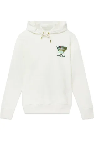Casablanca Heren, Sweatshirts & Hoodies, Wit, Maat: S Katoen