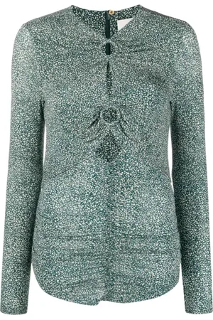 Isabel Marant Dames, Tops, Groen, Maat: S Viscose