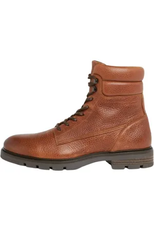 Tommy Hilfiger Heren, Schoenen, Bruin, Maat: 44 EU Leer