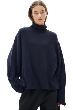 INWEAR Dames, Truien, Blauw, Maat: M Wol