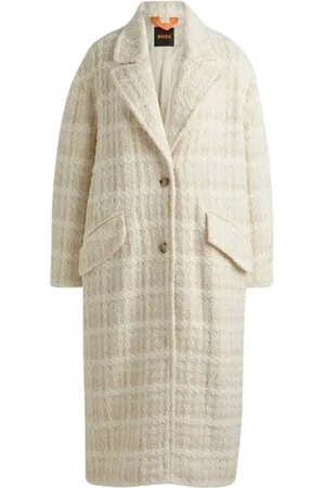 HUGO BOSS Dames, Mantels, , Maat: M Wol