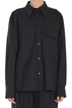 Khaite Dames, Blouses & Shirts, Zwart, Maat: S Wol