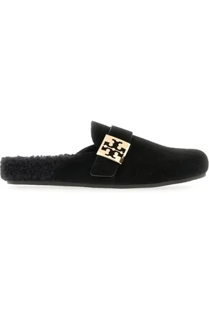 Tory Burch Dames, Schoenen, Zwart, Maat: 36 EU Wol
