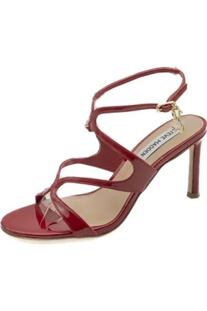 Steve Madden Dames, Schoenen, Rood, Maat: 38 EU Leer