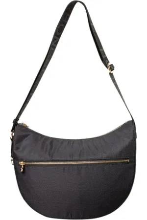 Borbonese Dames, Tassen, Zwart, Maat: ONE Size Leer