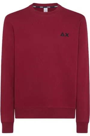 sun68 Heren, Truien, Rood, Maat: 2XL Katoen