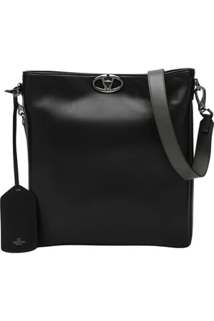 VALENTINO GARAVANI Heren, Tassen, Zwart, Maat: ONE Size Leer