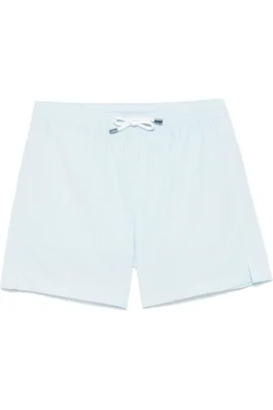 FEDELI Heren, Badkleding, Blauw, Maat: L Zijde