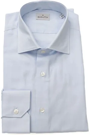 BAGUTTA Heren, Overhemden, Blauw, Maat: 2XL Katoen