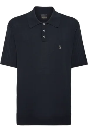 BILLIONAIRE Heren, Tops, Blauw, Maat: 2XL