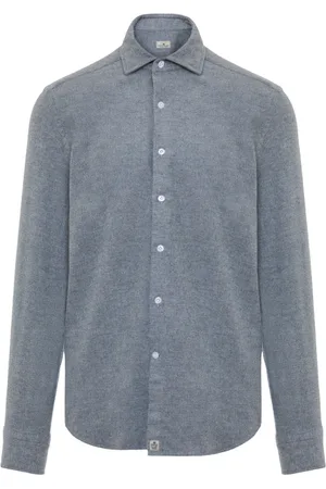 SONRISA Heren, Overhemden, Blauw, Maat: XL Katoen