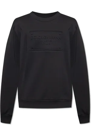 Dolce & Gabbana Heren, Sweatshirts & Hoodies, Zwart, Maat: 2XL Katoen