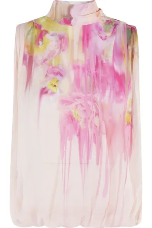 BLUMARINE Dames, Tops, Veelkleurig, Maat: S Viscose
