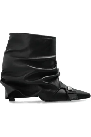 The Attico Dames, Schoenen, Zwart, Maat: 38 1/2 EU Leer