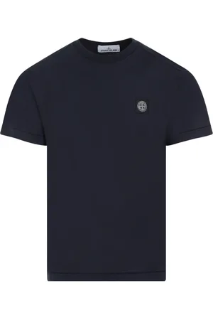 Stone Island Heren, Tops, Blauw, Maat: S Katoen