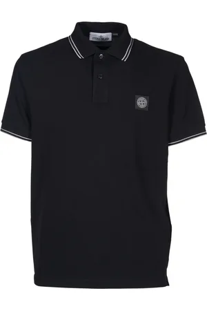 Stone Island Heren, Tops, Zwart, Maat: XL Katoen
