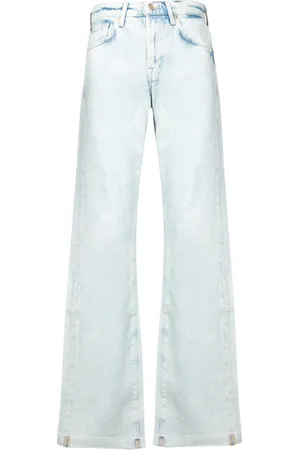 7 for all Mankind Dames, Jeans, Blauw, Maat: W28 Katoen