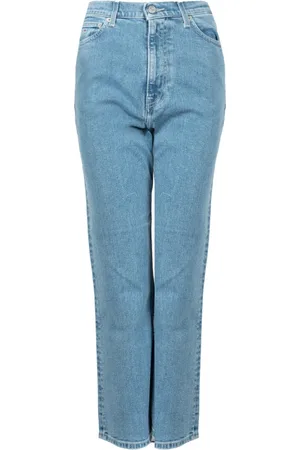 Tommy Hilfiger Dames, Jeans, Blauw, Maat: W28 Katoen
