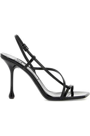 Jimmy Choo Dames, Schoenen, Zwart, Maat: 39 1/2 EU Leer