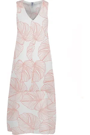 Bomboogie Dames, Jurken, Veelkleurig, Maat: XS Linnen
