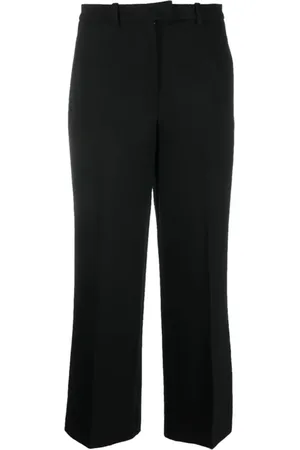 Pinko Dames, Broeken, Zwart, Maat: L
