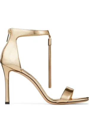 Jimmy Choo Dames, Schoenen, Geel, Maat: 36 EU Leer