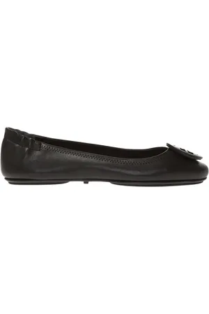 Tory Burch Dames, Schoenen, Zwart, Maat: 36 1/2 EU Leer