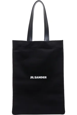 Jil Sander Heren, Tassen, Zwart, Maat: ONE Size Katoen