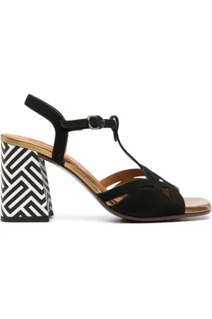 Chie Mihara Dames, Schoenen, Zwart, Maat: 40 EU Leer