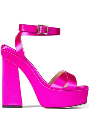 Jimmy Choo Dames, Schoenen, Roze, Maat: 38 1/2 EU Leer