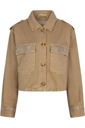 Esqualo Dames, Jassen, Bruin, Maat: L Denim