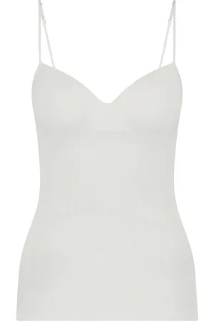 Ibana Dames, Tops, Wit, Maat: XS Katoen